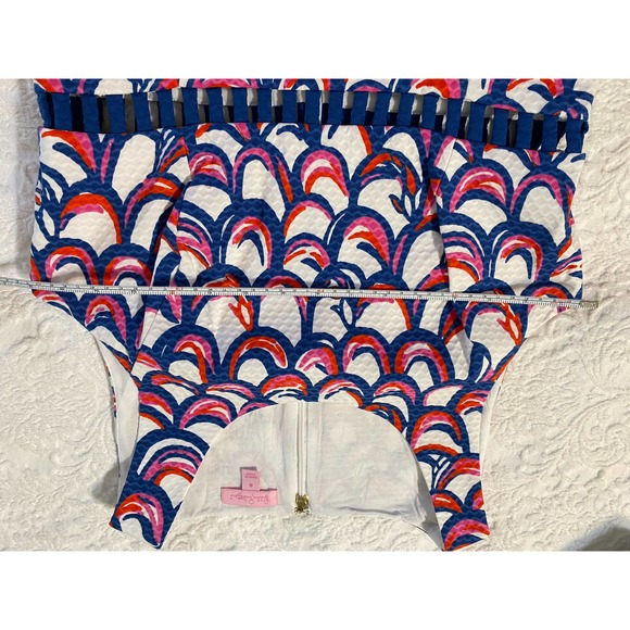 Lilly Pulitzer Iggy Shift dress Gillty design mid cut out size 6 - Picture 6 of 13